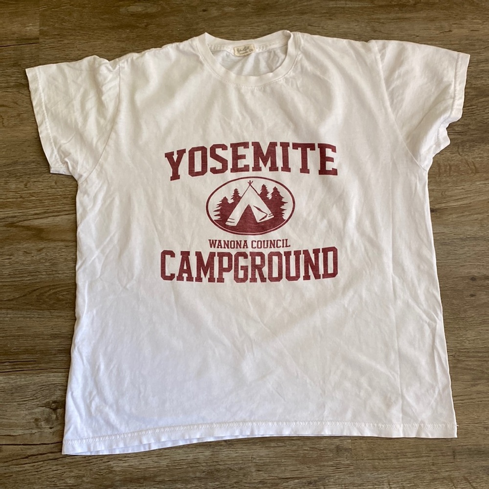 John Galt Yosemite Campground Tee  Shirt Top Brandy Melville Pacsun